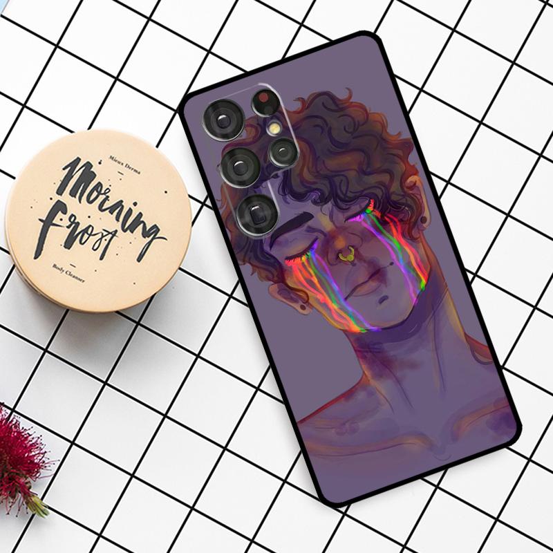 Gay Lesbian LGBT Rainbow Pride Case For Samsung Galaxy S25 Ultra S20 S21 S22 S23 S24 Ultra S9 S10 Plus S25 FE Phone Cover