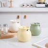 Ceramic Kitchen Storage Jar with Spoon