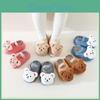 Shoes Socks Cartoon Bear For Newborn Infant Toddler Baby Autumn Winter Thick Warm Floor Socks Plush Indoor Sox