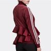 adidas Originals Samtgefühl Mantel Damen Bordeauxrot FT9884
