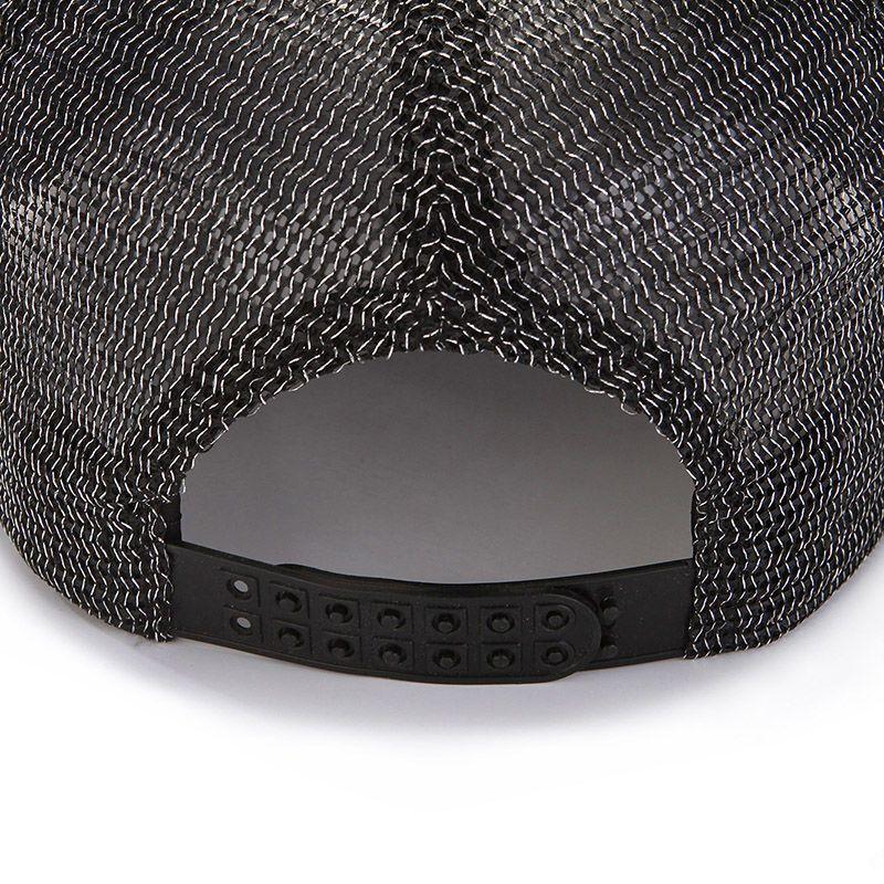 Hat Women's Summer Breathable Mesh Hat Shining Baseball Hat Fashion Duck Tongue Hat Sunshade Sun Cap Dome