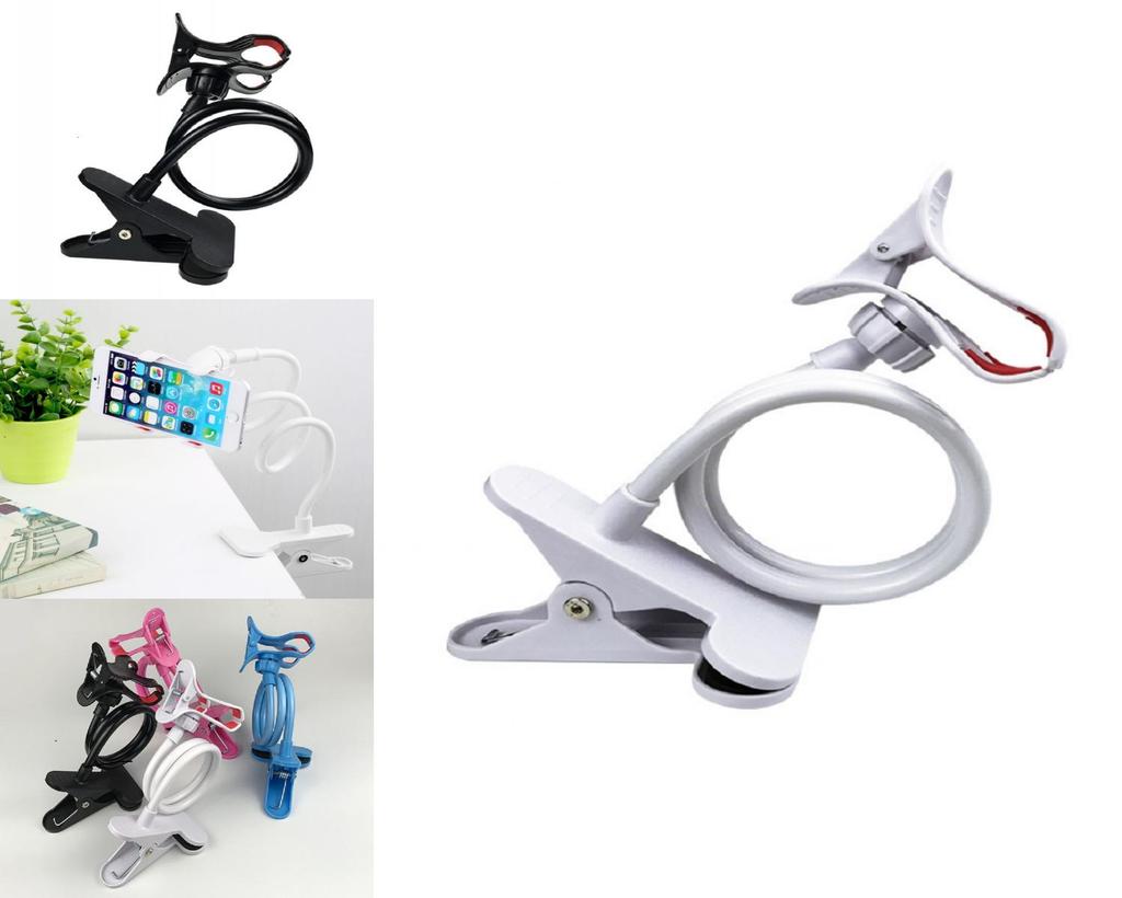 Adjustable Lazy Bed Desktop Bracket Mount Stand With Sturdy Grip For Mobile Phones
