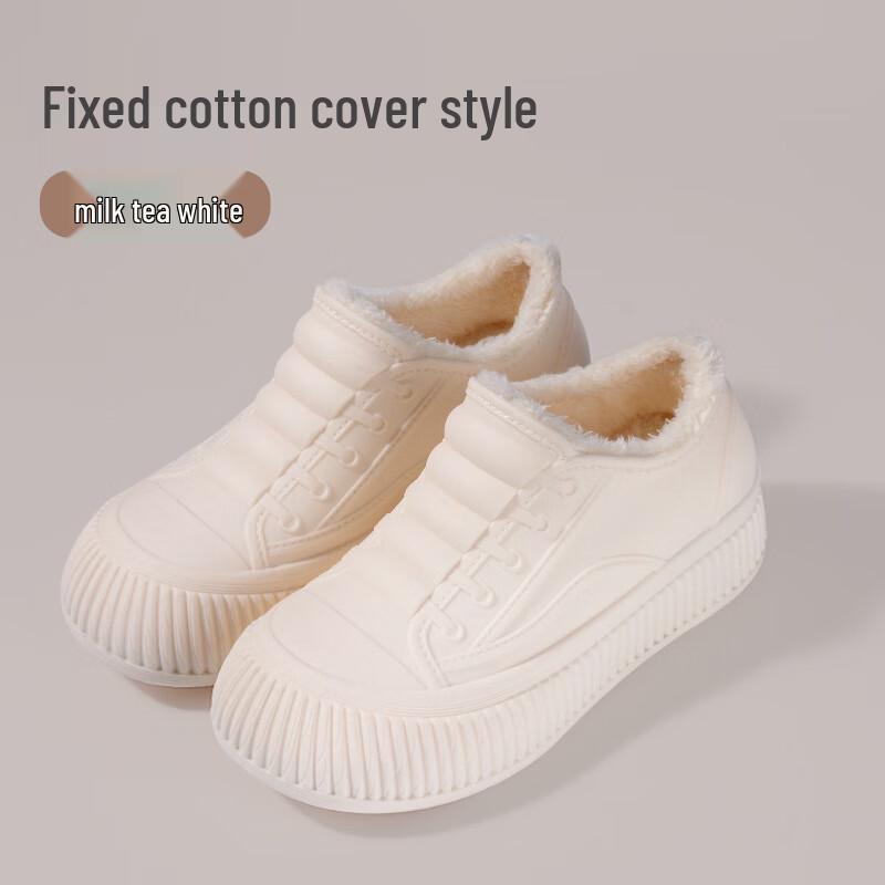 Женские водонепроницаемые нескользящие резиновые сапоги на платформе