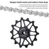 Bicycle Bearing Jockey Wheel Heavy-duty Corrosion Resistant Rust-proof 12T 14T Bike Rear Derailleur
