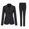 Completo Professionale Trolman da Donna Nero 4 Pezzi