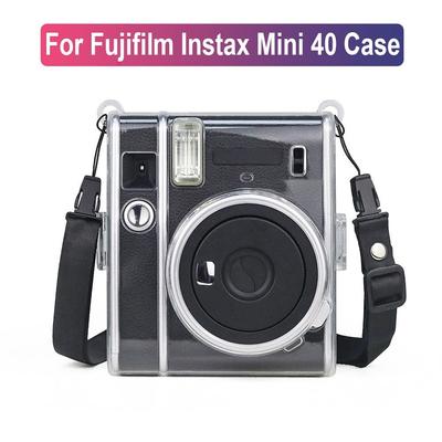Crystal Protective Cover Shockproof Storage Shell Instant Camera Case for Fujifilm Instax Mini 40