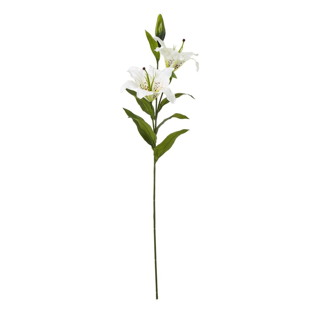 Hill Interiors Madonna Lily Artificial Flower Spray