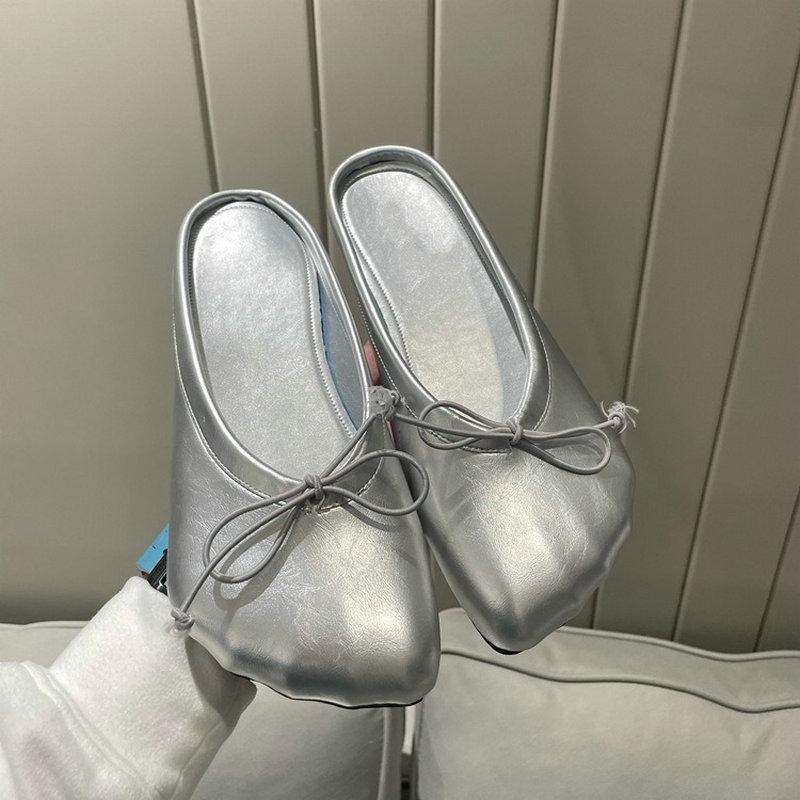 Fashion 2025 Luxury Flat Leather Ballet Shoes Ladies Spring And Summer Comfortable Soft Soled Shoes For Dancing On Light Casual Shoes