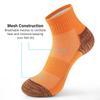 Womens Ankle Anti-blister Thick Cushioned Cotton Wicking Hiking Athletic Running Socks 5 Pairs
