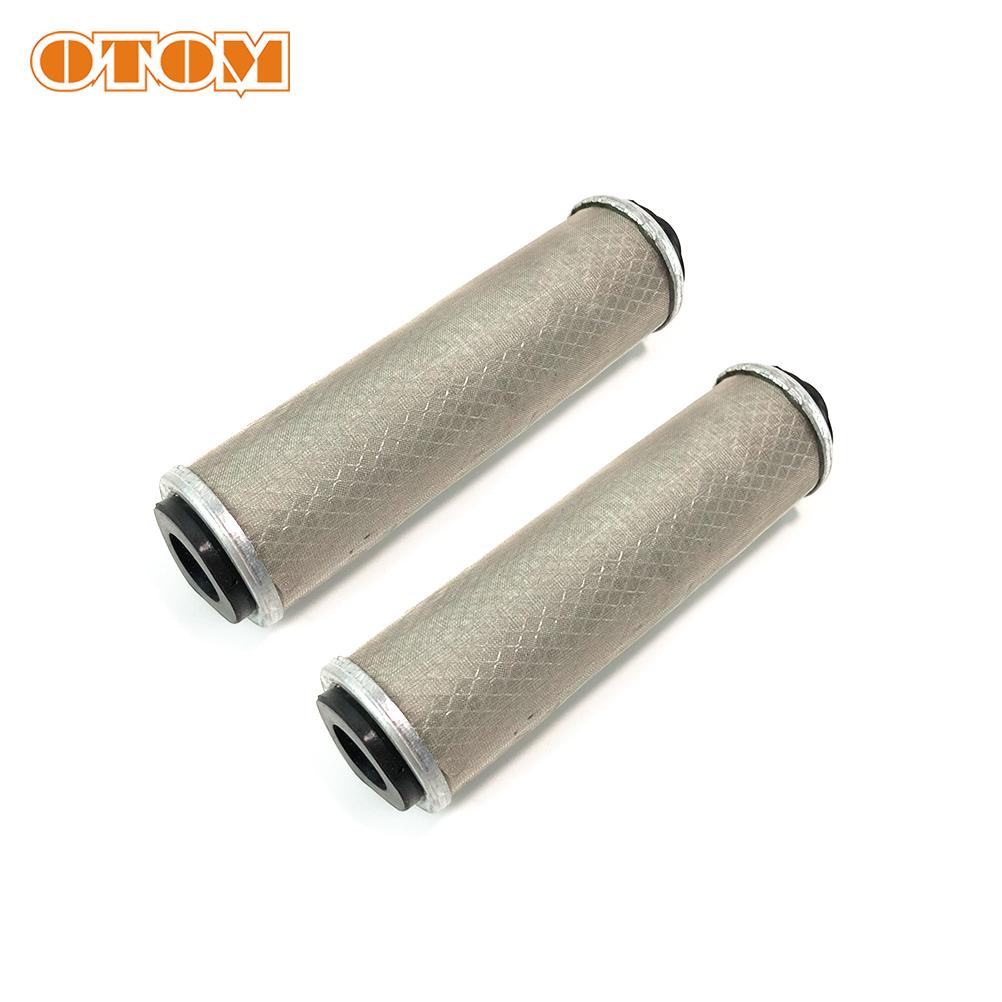 OTOM Motocross Engine Oil Cooler Filter For ZONGSHEN NC250 NC450 Parts Fine Crude Oil Filter Paper Filters For ZS177MM KAYO BSE