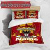 3pcs Duvet Cover Set (1*Duvet Cover + 2*Pillowcase, Without Core), Custom Name Go Ahead Eagles Pattern Bedding Set, Home Bedroom Decor Gift