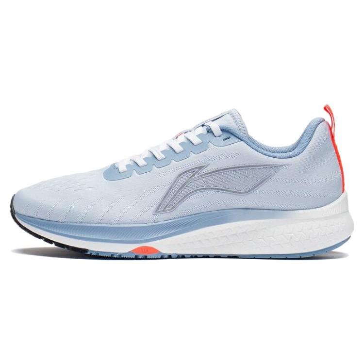 New LiNing Red Hare 5 Wear Resistant Slip Resistant Low Top Running Shoes Silver Gray ARMS009-15