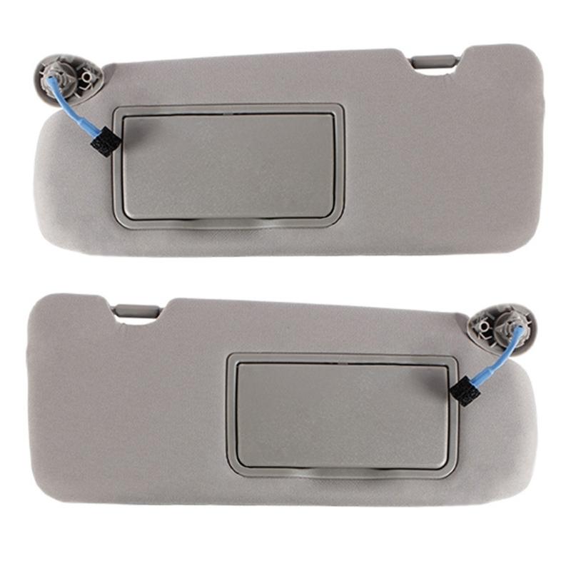Car Accessories Sun Visors with Makeup Lights Replaces 83280-TLA-A12ZB Automotive Interior Sun Visors серый