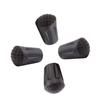 Trekking Pole Cap Stock Cap Rubber Cap Replacement Stock Cap Lightweight Rubber Cap Climbing/Skiing/Walking/Hiking Wear-resistant General-purpose (4