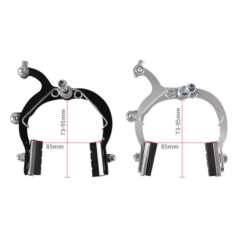 Road Caliper Brake 1PC C Shape Front Bicycle Brake Lightweight and Durable for Road Bike Replacement Maintenance