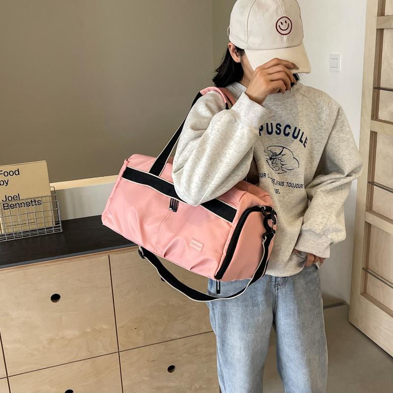 New Simple and Large-capacity Portable Travel Bag, Short-distance Business Trip Boarding Bag, Sports Yoga Messenger Fitness Bag