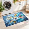 Flannel Kitchen Mat Manchester City Soft Area Rug Non Slip Floor Carpet Home Decoration