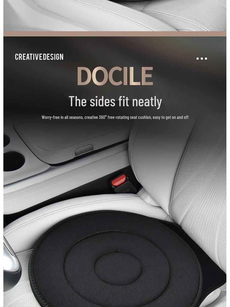 360° Drehkissen für Autositz für alle Jahreszeiten - Ideal für ältere Menschen und schwangere Frauen