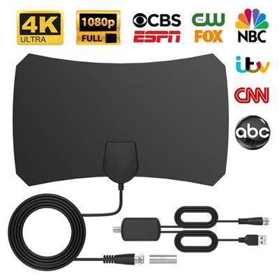1 Set 3600 Miles TV Antenna High Gain HD-compatible Transmission Wide Range High-resolution Stable Output Signal Reception 4K 1080P