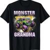 Monster Truck Grandma Are My Jam Lovers T Shirt