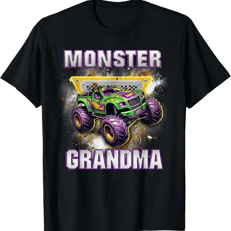 Monster Truck Grandma Are My Jam Lovers T Shirt