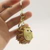 Decorative Hedgehog Clicker 3D Printed Keychain, Stress Relief Finger Portable Fidget Toy, Pendant for Keys and Backpacks