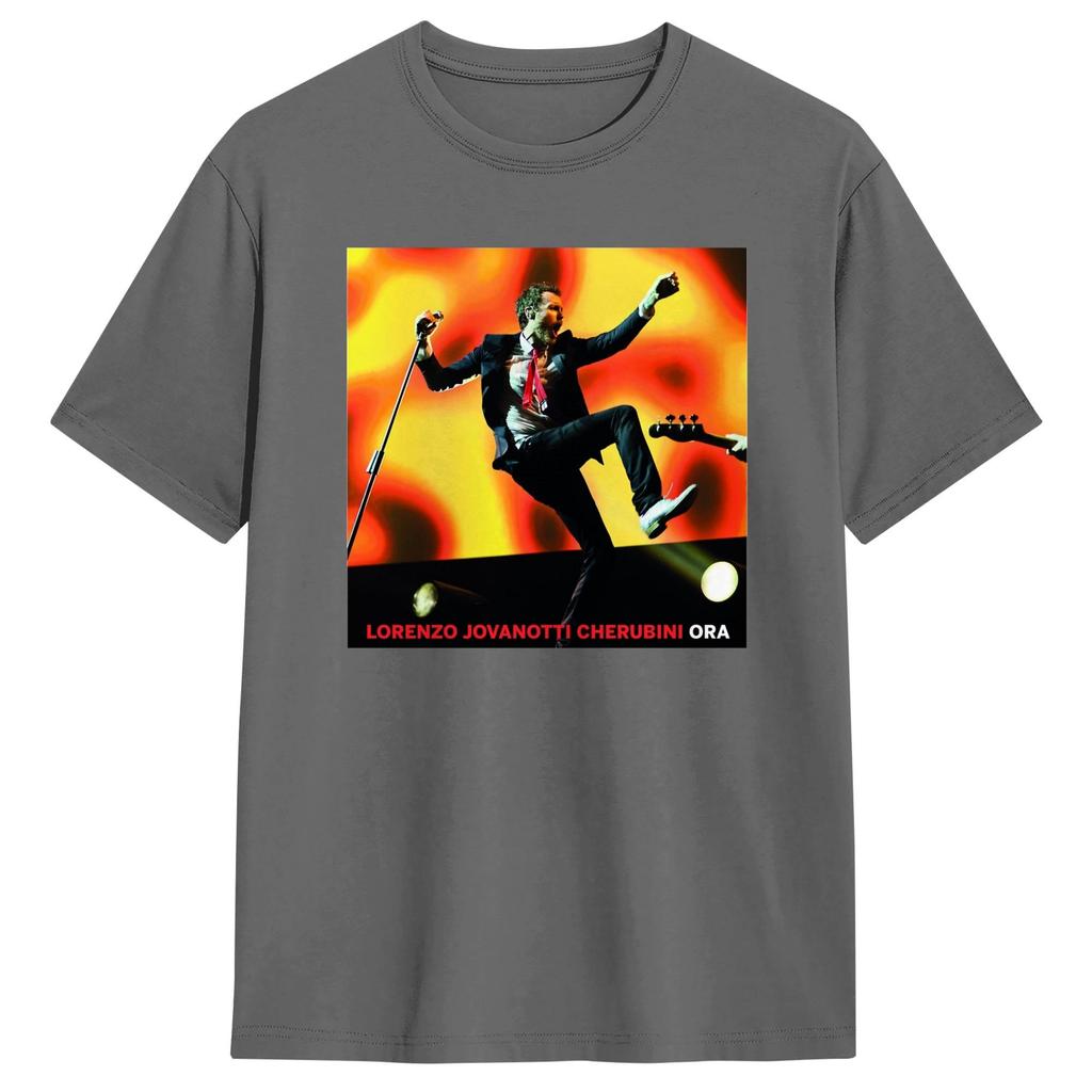 Jovanotti Ora Live-Album 2011 T-Shirt Mode T-Shirts Kurzärmelig Vintage Oberteile Sommer 100% Baumwolle 4XL 5XL 6XL Top T-Shirts