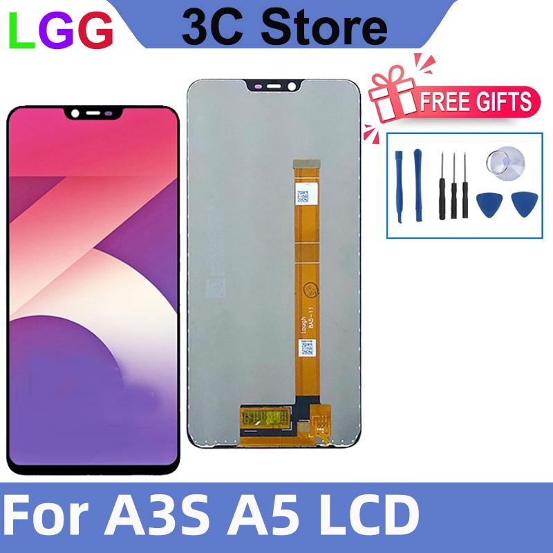 

LCD Display for OPPO A3S A5 Touch Screen Digitizer Assembly Replacement Parts