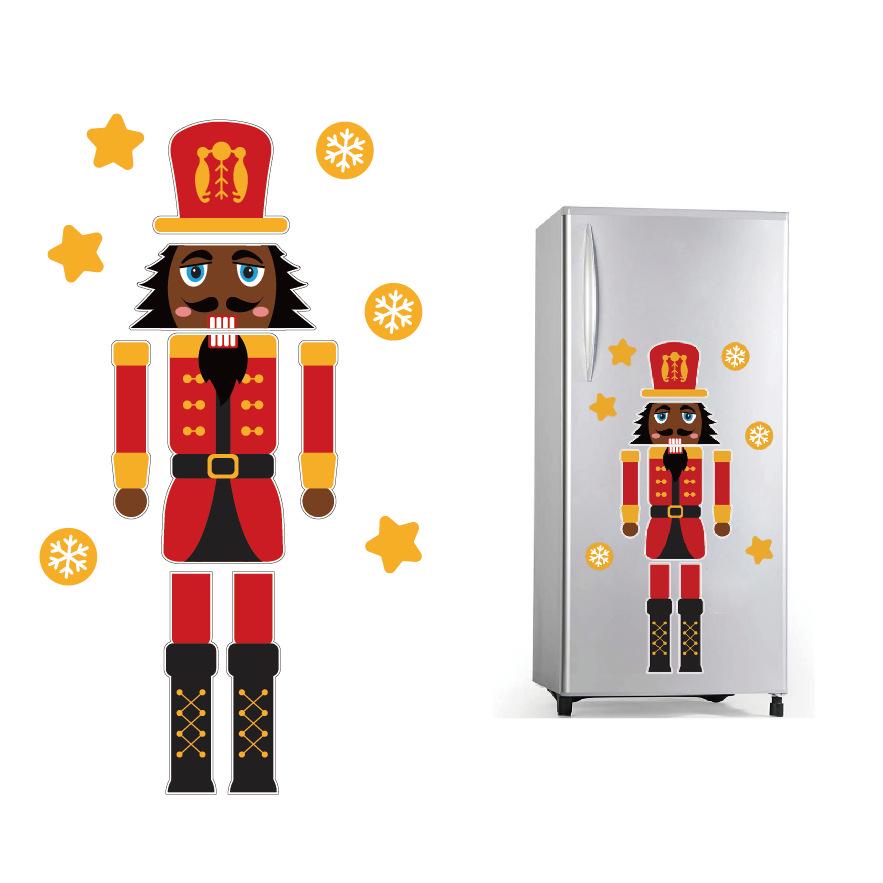 New Creative Children's Cartoon Christmas Refrigerator Magnets - Home Decoration