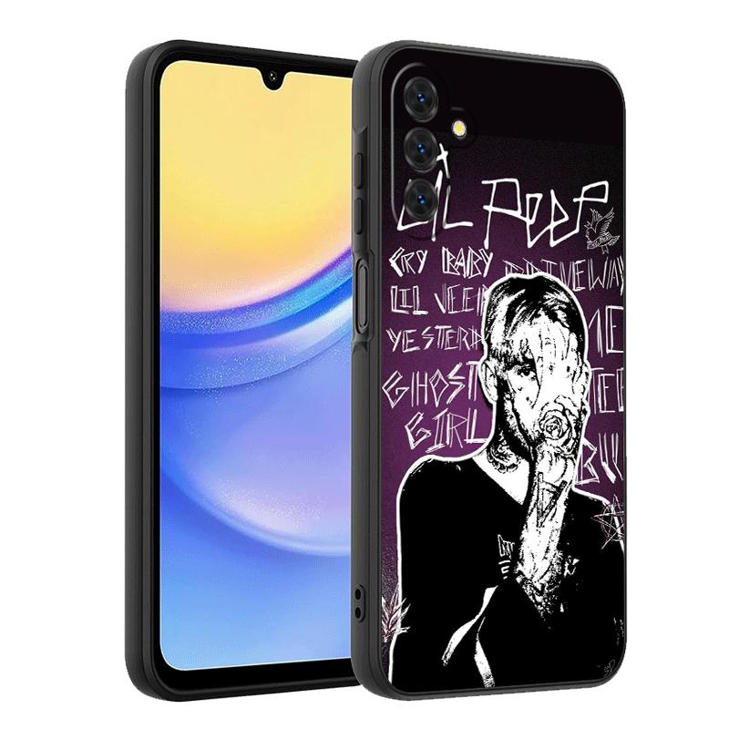 Lil Peep Hellboy Liebe Weiche Handyhülle für Samsung A17 A37 A57 A16 A26 A36 A56 A15 A25 A35 A55 A14 A24 A34 A54 A13 A23 A33 A53 A5