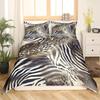 Feelyou Sunflower Duvet Cover Botanical Floral Printed Bedding Set for Kids Women Adults Yellow Blossom Flowers Comforter Cover Wooden Scene