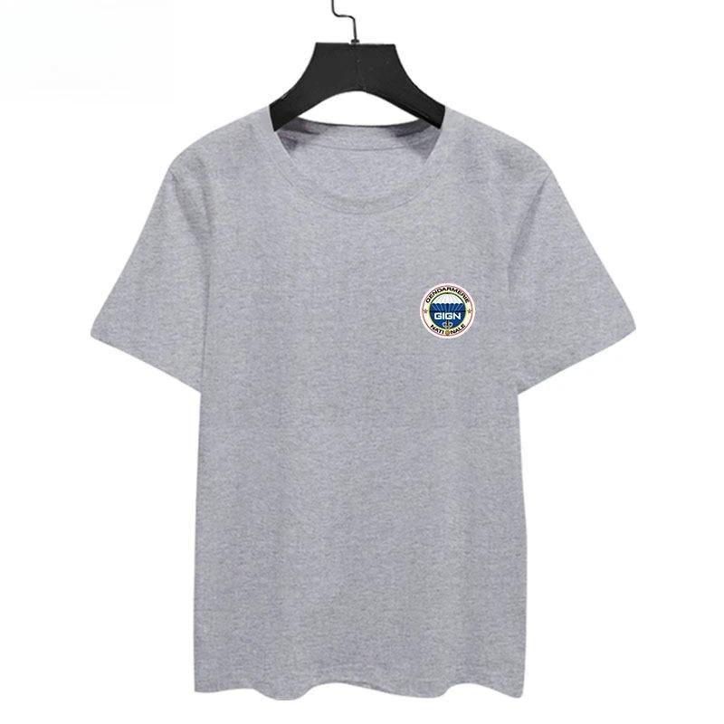 French Army (Armée de Terre Française) "Honneur et Patrie" Military Graphic Print Oversized Tactical Streetwear T-Shirt Top for Military Enthusiasts