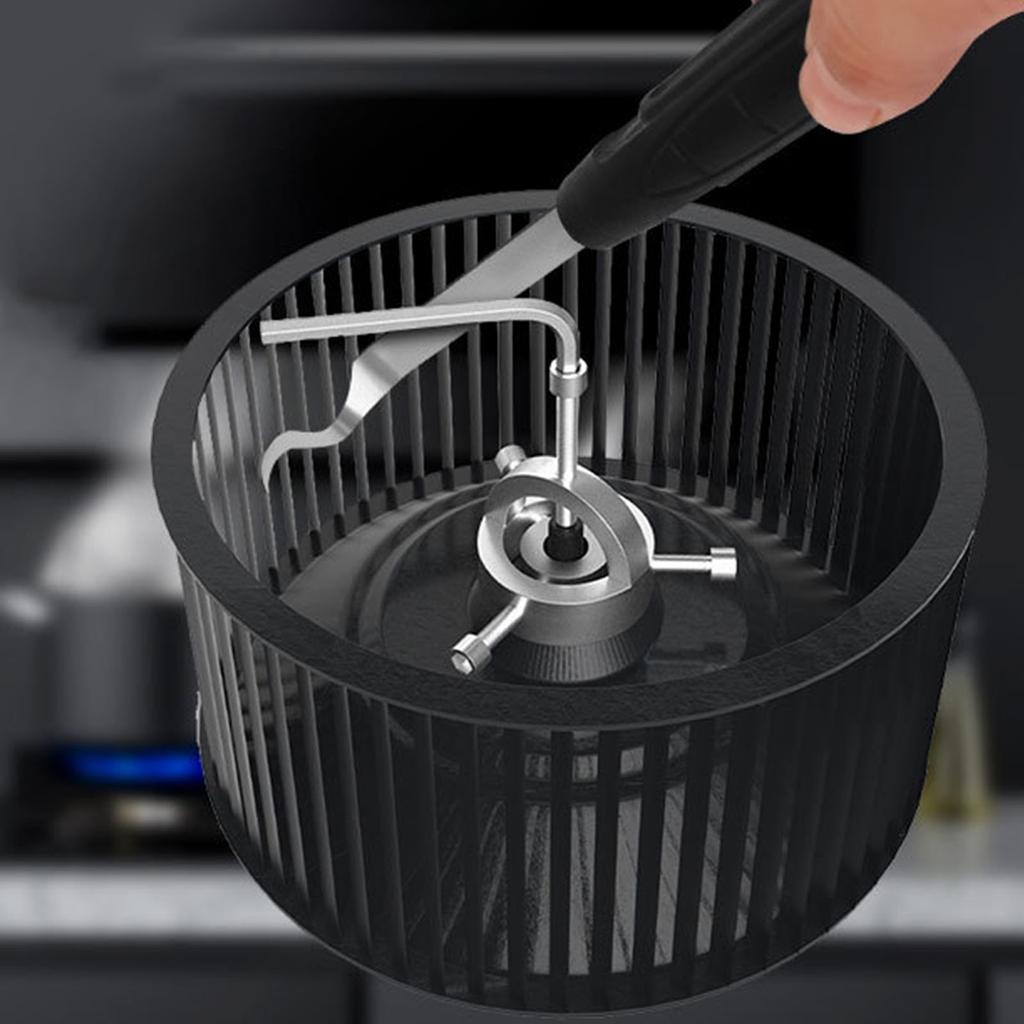 Wheel Tool Wind Puller Metal Steel Fan Kitchen Tool Hand Removal Remover Repair Remove Steering Disassembly Cleaning