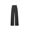 VEROMODA Women's Pleated Wide-Leg Trousers with Adjustable Belt