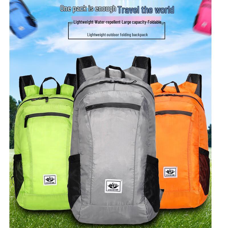 Vanaheimr Lightweight Foldable Hiking Backpack 1L