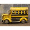 CANDYLAND School Bus Yellow Setagaya Base Tinplate U.S. Miniature Tin Car American Goods Vintage Retro Classic