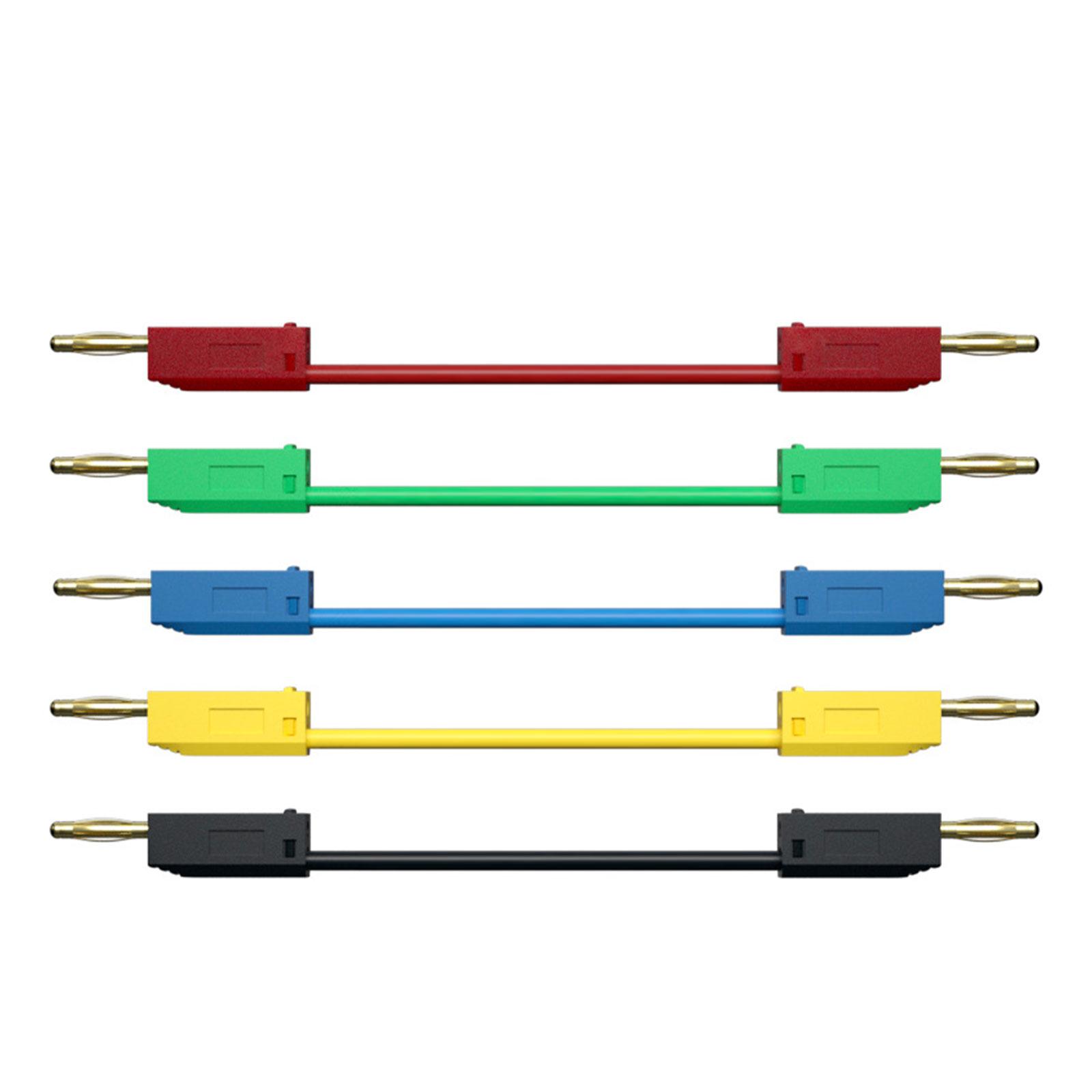 

2mm Banana Plug Test Lead 24K Gold Plated Connectors High Conductivity for Electronic Testing & Measurement Instruments