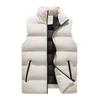 Men S Casual Loose Plus Size Padded Vest Winter Warm Sleeveless Jacket