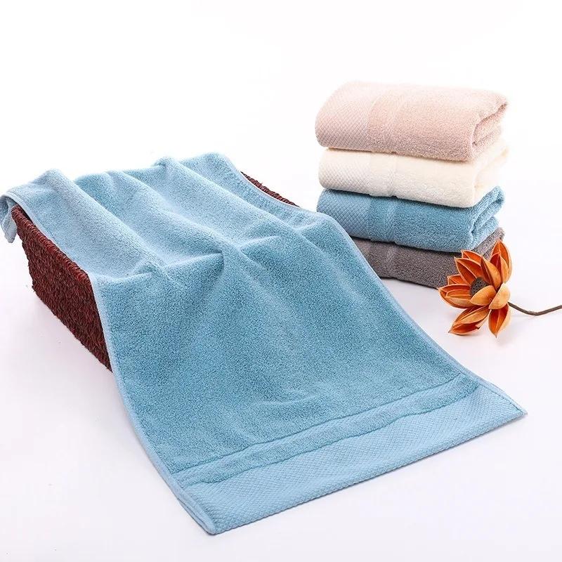 1pcs Fashion Beach Towel Highly Absorbent Home Textile Face Towel Adults Bathroom Soft Cotton