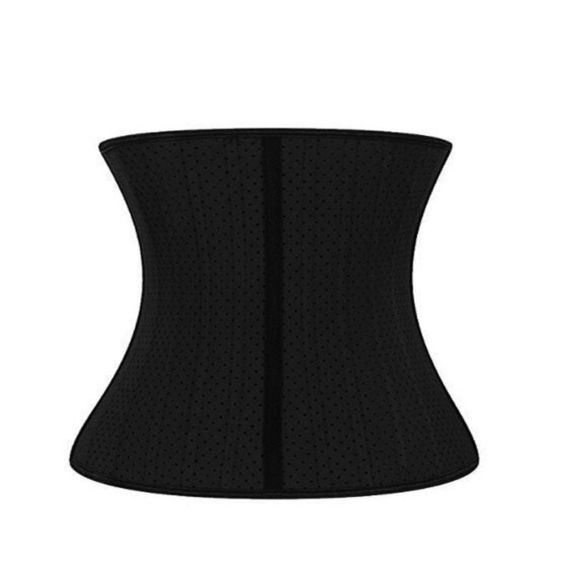 25 Steel Bones Waist Trainer with 9 Ventilation Holes for Tummy Control and Fitness