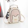 Trendy Fashionable Sequins Women's Backpack Cute One-Shoulder Crossbody Multifunctional Small Bag