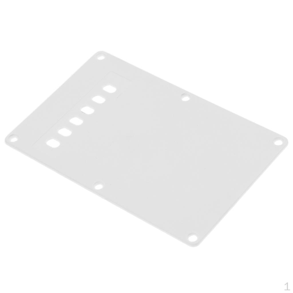 6-Loch-Gitarren-Tremolo-Hohlraumabdeckung, Rückplatte für E.