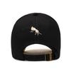 Korean Style Wolf Embroidery Baseball Cap - Men's & Women's Trendy Spring Sun Hat