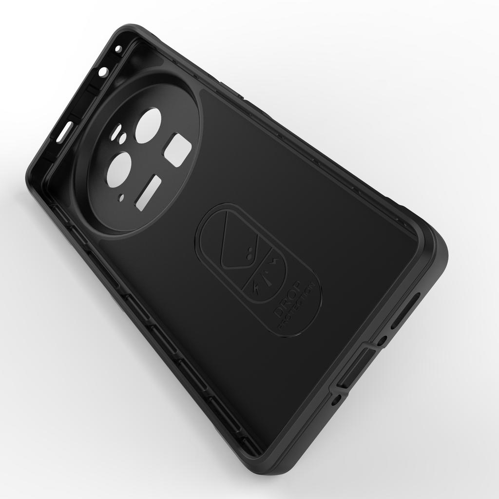 Für OPPO Find X6 Pro Hülle Für OPPO Find X6 Pro Abdeckung Funda Schale Weiches TPU Hautfreundlich Stoßfest Rückseite OPPO Find X6 Pro