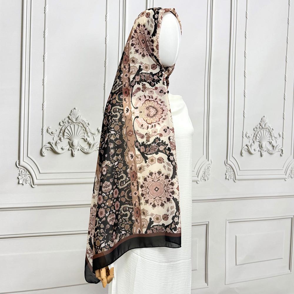 Long Ethnic Inspired Shawl With Breathable Material For Casual And Formal Wear 04