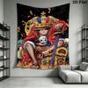 One Piece Wall Tapestry Aesthetic Wall Hanging Printed Fabric Blanket Decorative Tapestries for Bedroom Living Room Home Decor