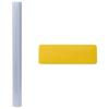 Window Films 3 Pieces Static Matte Grey PVC