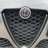 ALFA ROMEO Front- und Heck-Schwarzes Emblem-Set Alfa Romeo Giulia Stelvio Modifiziertes Emblem Auto-Logo Dekorative Zubehörteile
