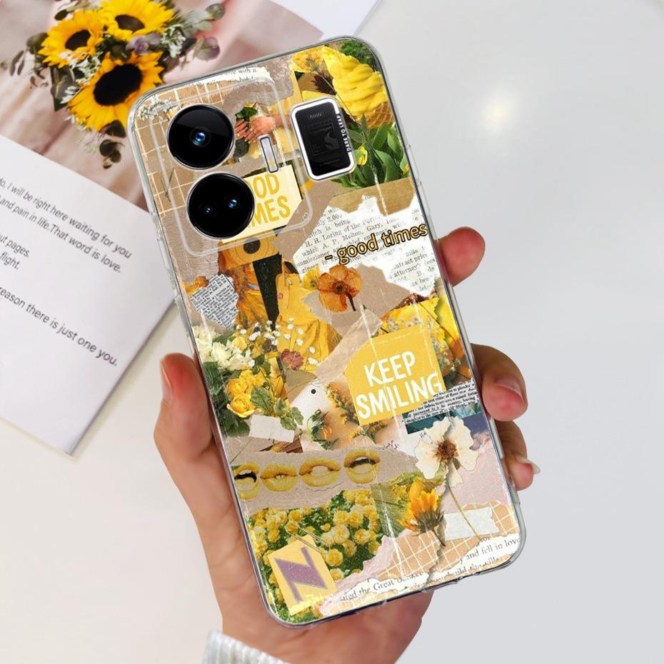 For Realme GT3 RMX3709 Cool Dragon Cartoon Phone Case For Realme GT 3 GT3 240W 5G Soft Silicone TPU Cases