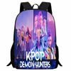 Nový potištěný studentský batoh Witch Hunter K-POP, kreslený batoh Huntrix Kpop pro základní školu CLE
